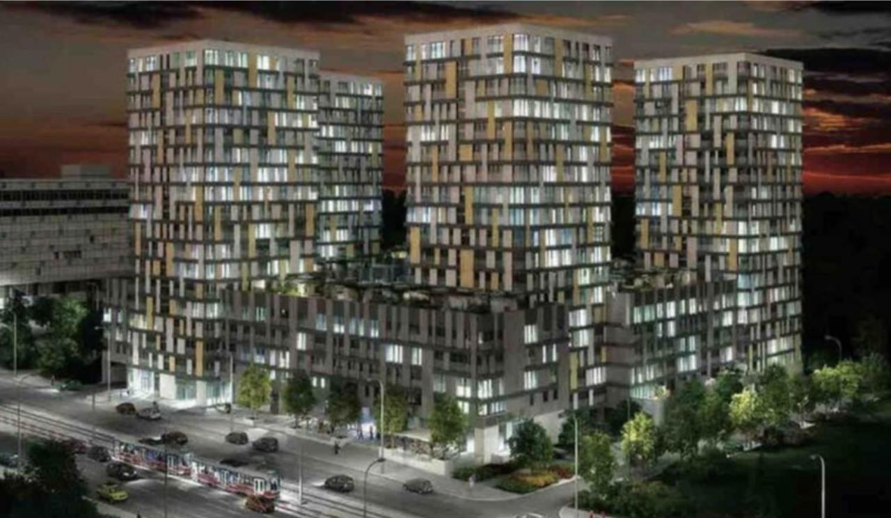 Residence Garden Tower S Balkonem, Garaz ปราก ภายนอก รูปภาพ